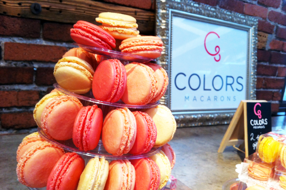 During day two I sat next to the lovely ladies from Colors Macaroons