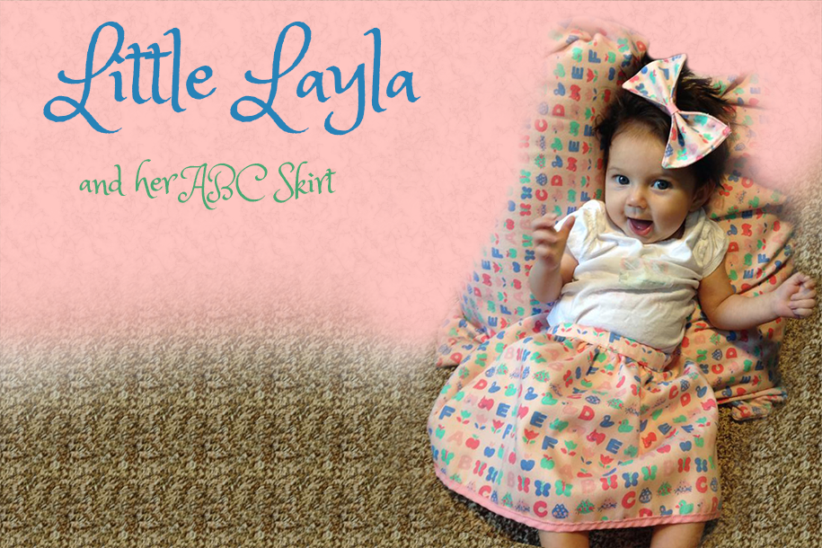 Little Layla's ABC Skirt