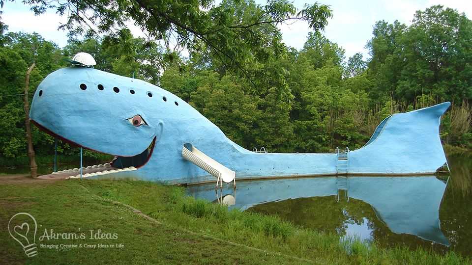 Blue Whale in Catoosa, Oklahoma