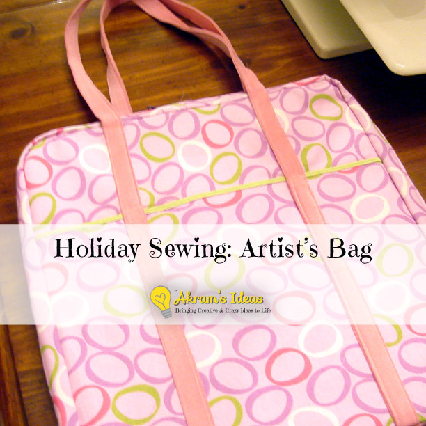 Holiday Sewing: Artist's Bag