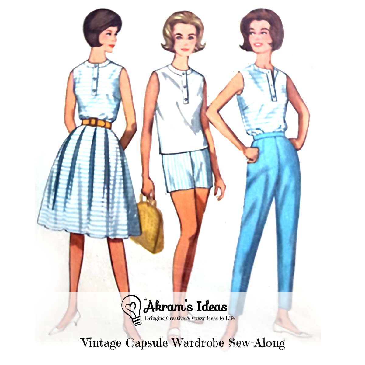 Akram's Ideas: Vintage Capsule Wardrobe Sew-Along
