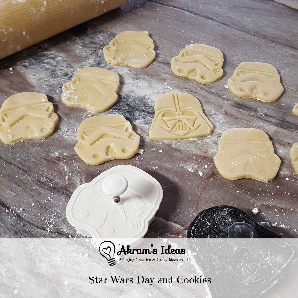 Akram's Ideas : Star Wars Day and Cookies