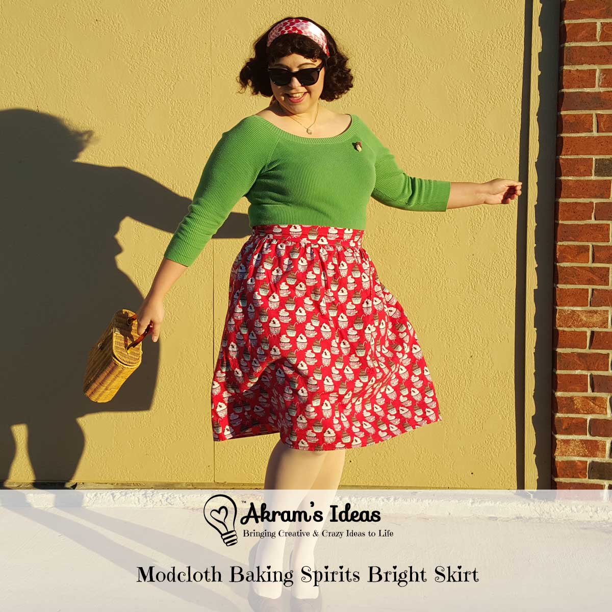 Akram's Ideas : Modcloth Baking Spirits Bright Skirt
