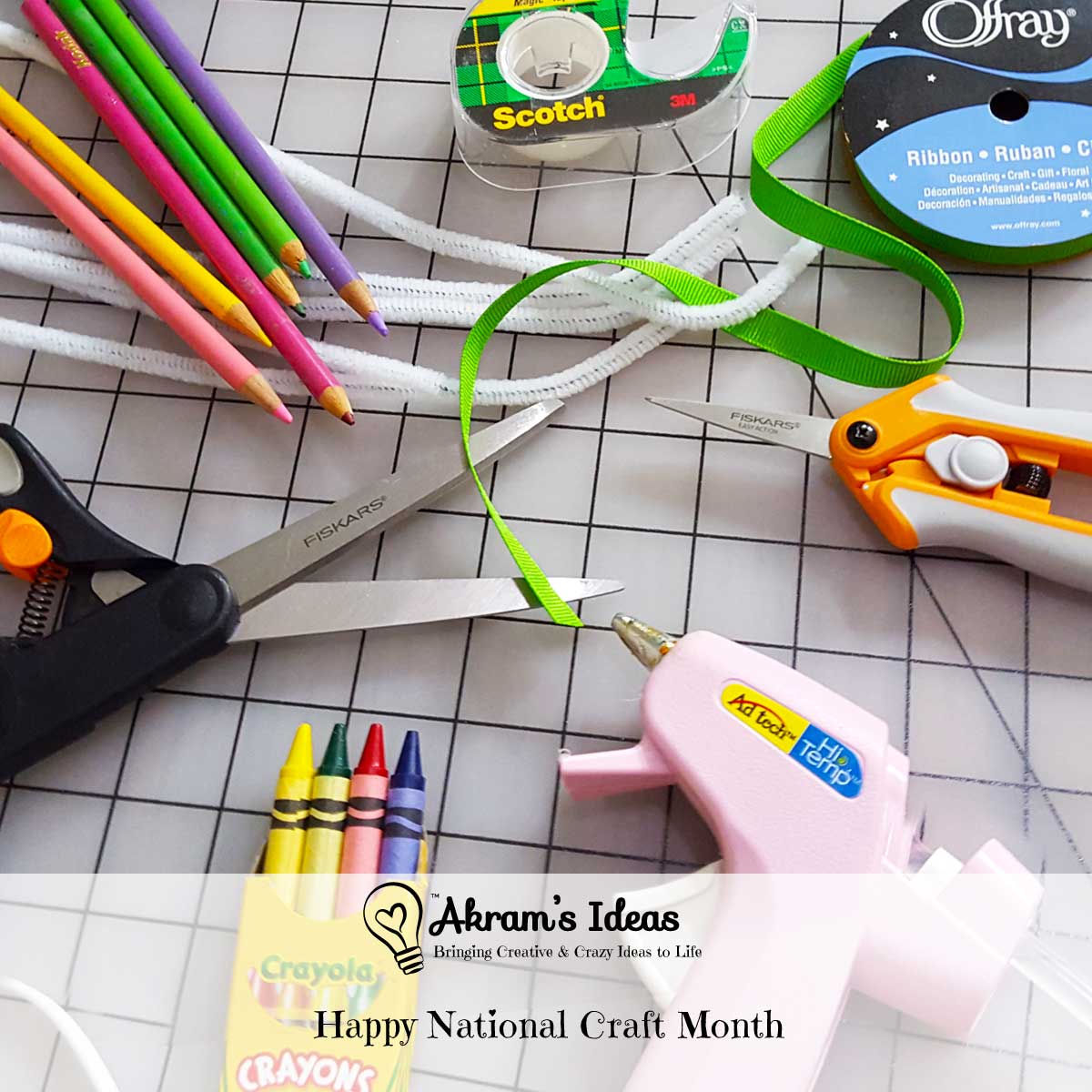 Akram's Ideas : Happy National Craft Month