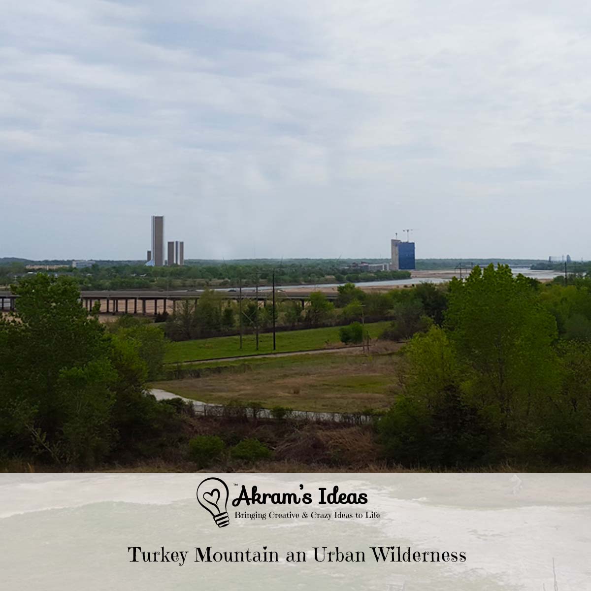Turkey mountain is a 300-acre Wilderness right in the heart of Tulsa is the perfect place for a fun family outing.