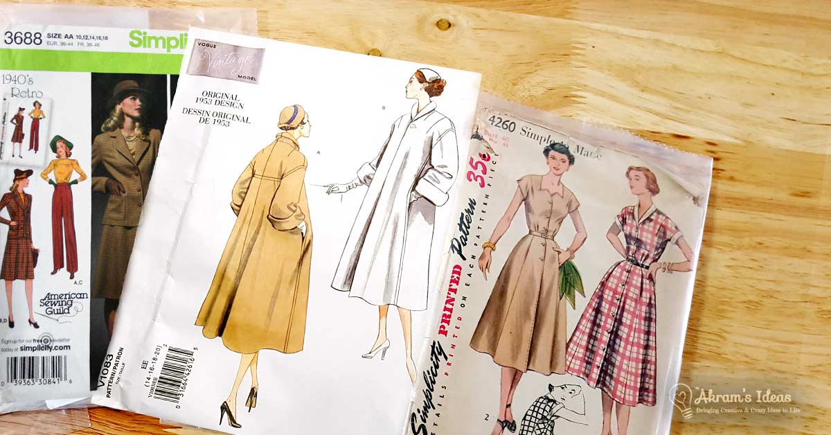 The Vintage Pledge returns for 2017 and here are my sewing plans for this fun vintage sewalong.