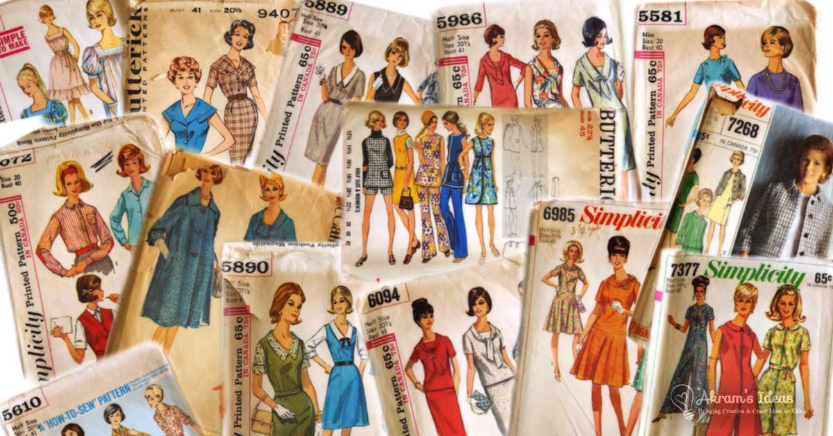 Sharing a few of my favorite vintage patterns I picked up in my latest vintage pattern haul.