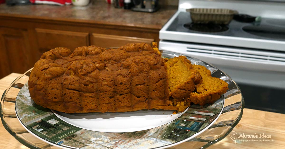 Recipe for classic pumpkin bread a great addition to any autumn get together.