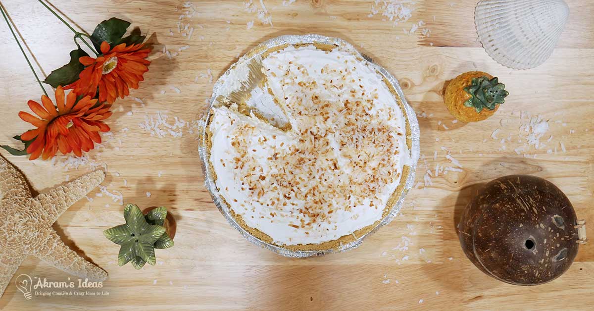 With spring break right around the corner, why not whip up a delightful coconut cream pie with this quickie bake recipe.